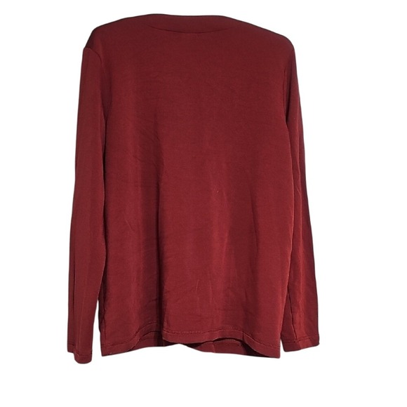 Cardigan Button Down Torrid Burnt Orange V-Neck Knit Size 00 EUC - Picture 3 of 6